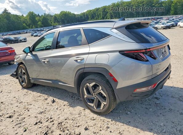 KM8JFCA16NU035827 2022 HYUNDAI TUCSON Серебряный Задняя левая четверть