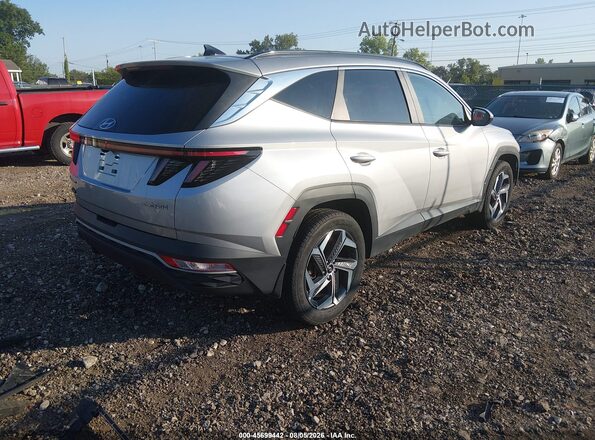 KM8JFCA16NU073297 2022 HYUNDAI TUCSON HYBRID Silver Rear right