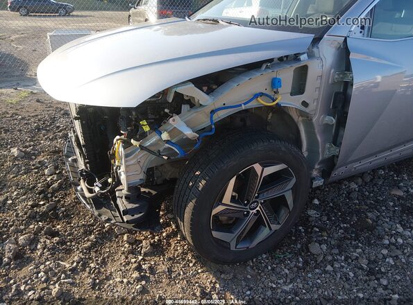 KM8JFCA16NU073297 2022 HYUNDAI TUCSON HYBRID Silver Front view