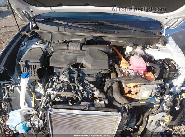 KM8JFCA16NU073297 2022 HYUNDAI TUCSON HYBRID Silver Rear view