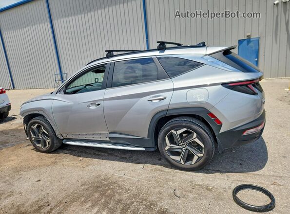 KM8JFCA17NU048635 2022 HYUNDAI TUCSON Серебряный Задняя левая четверть