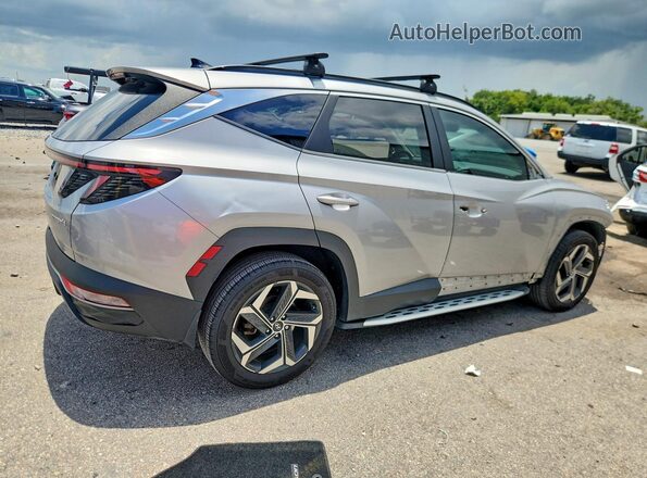 KM8JFCA17NU048635 2022 HYUNDAI TUCSON Серебряный Задняя правая четверть