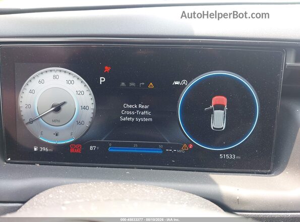 KM8JFCAE2PU176951 2023 HYUNDAI TUCSON Красный Вид задних сидений