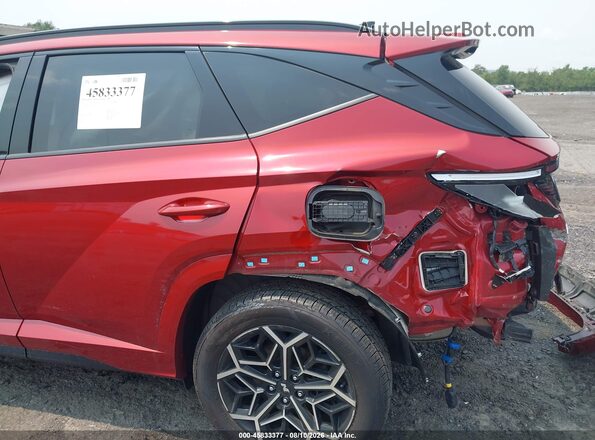 KM8JFCAE2PU176951 2023 HYUNDAI TUCSON Красный Вид спереди