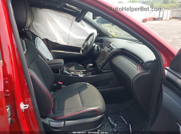 KM8JFCAE2PU176951 2023 HYUNDAI TUCSON Красный Вид салона спереди