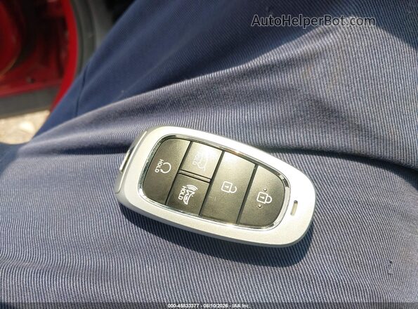 KM8JFCAE2PU176951 2023 HYUNDAI TUCSON Красный Вид панели приборов