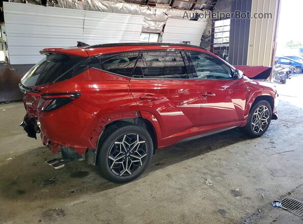 KM8JFCAE2PU204196 2023 HYUNDAI TUCSON Red Задня права чверть