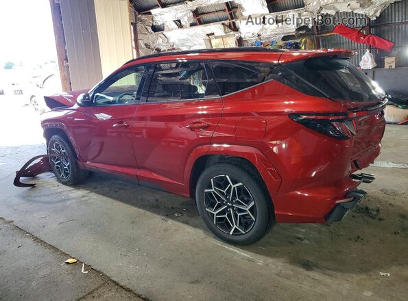 KM8JFCAE2PU204196 2023 HYUNDAI TUCSON Red Задня ліва чверть
