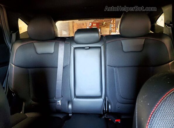 KM8JFCAE2PU204196 2023 HYUNDAI TUCSON Red Вид задніх сидінь