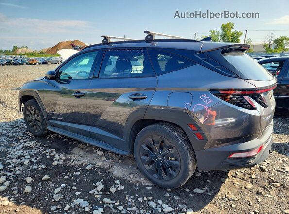 KM8JFCAE4NU165950 2022 HYUNDAI TUCSON Gray Trasero izquierdo