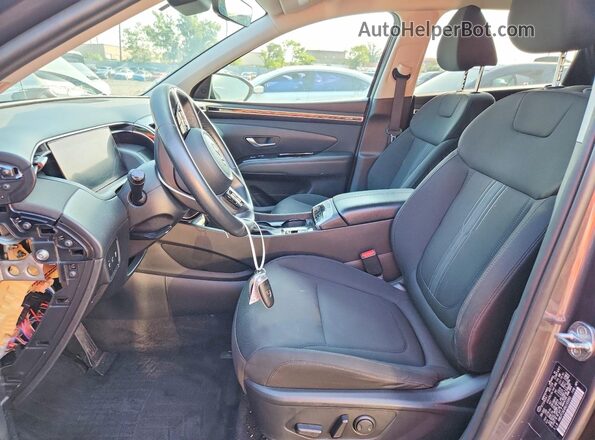 KM8JFCAE4NU165950 2022 HYUNDAI TUCSON Gray Vista interior delantera