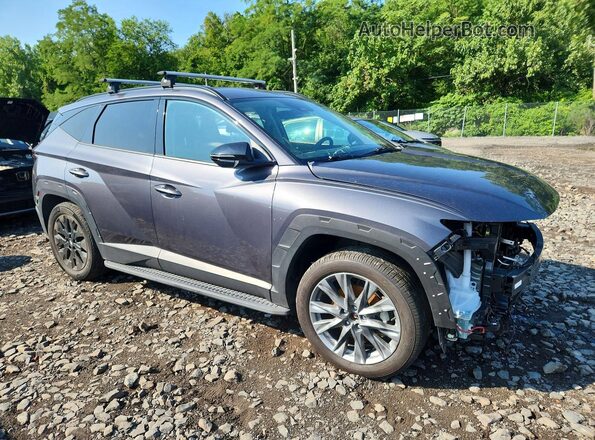 KM8JFCAE4NU165950 2022 HYUNDAI TUCSON Gray Delantero derecho