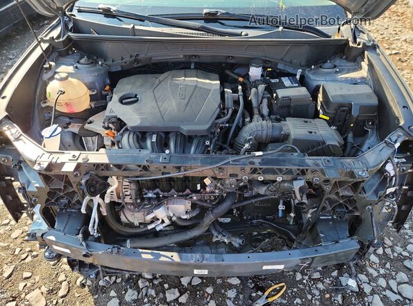 KM8JFCAE4NU165950 2022 HYUNDAI TUCSON Gray Vista del compartimento del motor