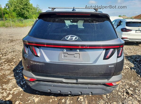 KM8JFCAE4NU165950 2022 HYUNDAI TUCSON Gray Vista trasera