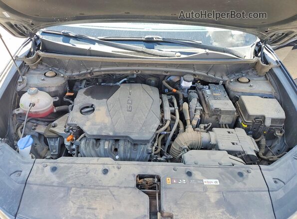 KM8JFCAE6PU203844 2023 HYUNDAI TUCSON Blue Vista del compartimento del motor