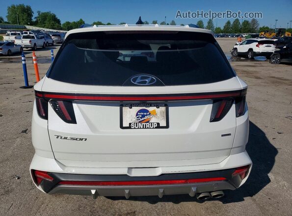 KM8JFCAE9NU102388 2022 HYUNDAI TUCSON White Widok z tyłu