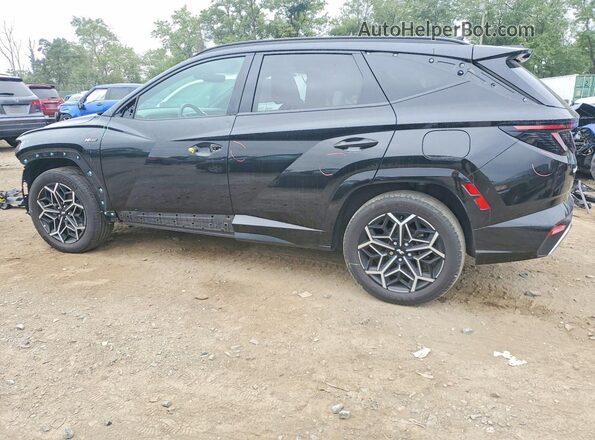 KM8JFCD18RU172687 2024 HYUNDAI TUCSON Black Tył prawy