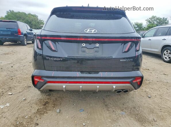 KM8JFCD18RU172687 2024 HYUNDAI TUCSON Black Widok komory silnika