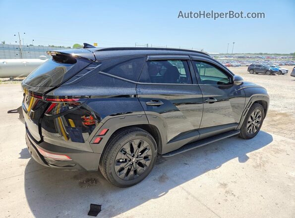KM8JFCDE5RU305408 2024 HYUNDAI TUCSON Черный Задняя правая четверть