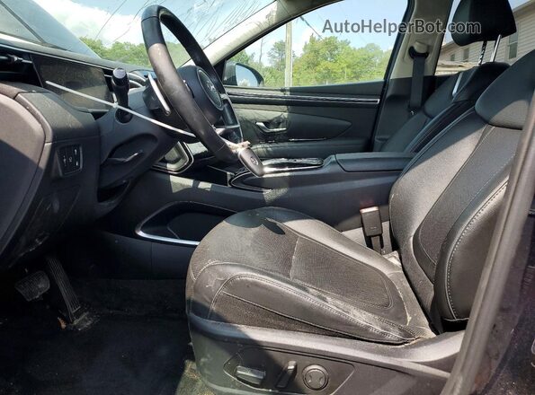 KM8JFDA20PU134905 2023 HYUNDAI TUCSON Blue Widok wnętrza z przodu
