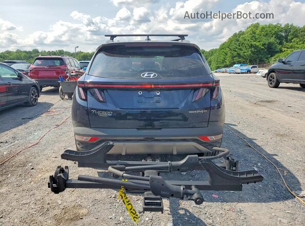 KM8JFDA20PU134905 2023 HYUNDAI TUCSON Blue Widok z tyłu