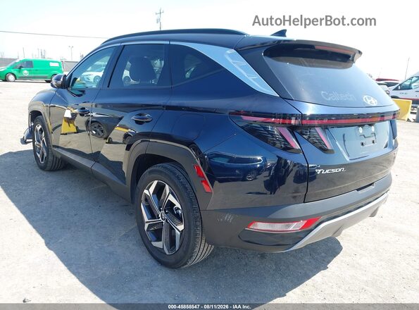 KM8JFDA21PU122147 2023 HYUNDAI TUCSON PLUG-IN HYBRID Dark Blue Rear left