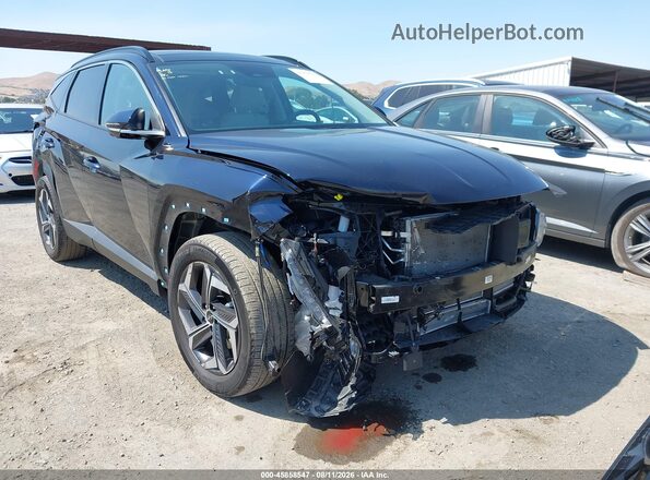 KM8JFDA21PU122147 2023 HYUNDAI TUCSON PLUG-IN HYBRID Dark Blue Rear interior view