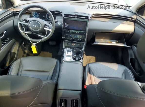KM8JFDA23NU035928 2022 HYUNDAI TUCSON Black წინა პანელის ხედი