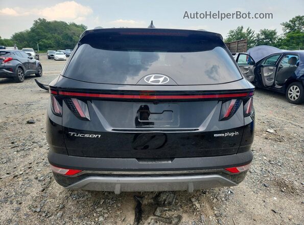 KM8JFDA26PU114867 2023 HYUNDAI TUCSON Black Vista trasera