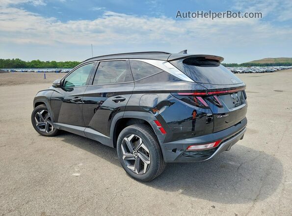 KM8JFDA27PU121150 2023 HYUNDAI TUCSON Black Tył lewy