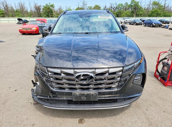 KM8JFDA27PU121150 2023 HYUNDAI TUCSON Black Widok z przodu