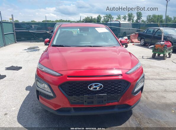 KM8K12AA0KU308432 2019 HYUNDAI KONA Красный Вид щитка приборов