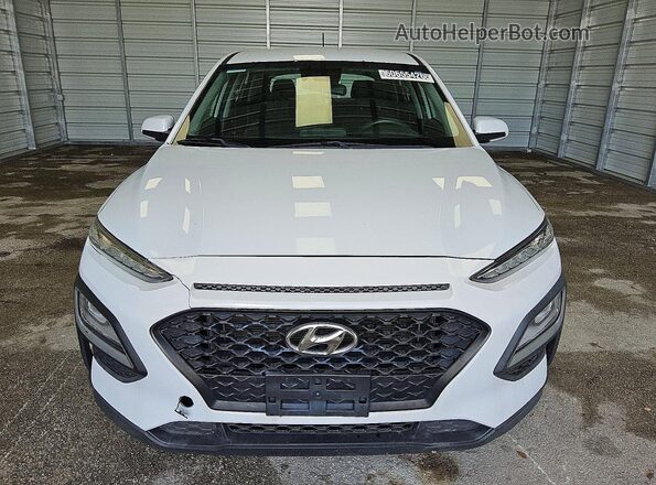 KM8K12AA1LU441749 2020 HYUNDAI KONA White Front view