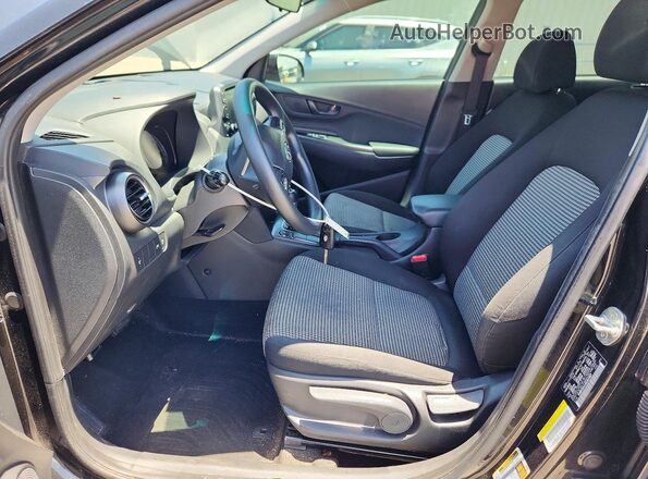 KM8K12AA1MU641497 2021 HYUNDAI KONA Black Front interior view