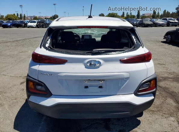 KM8K12AA2LU481905 2020 HYUNDAI KONA White Rear view