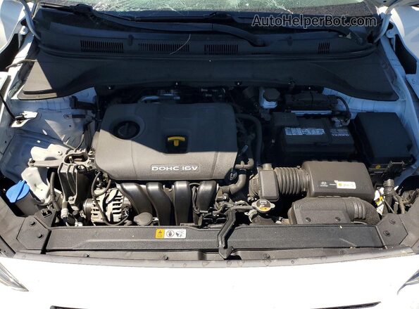 KM8K12AA2LU481905 2020 HYUNDAI KONA White Engine compartment view