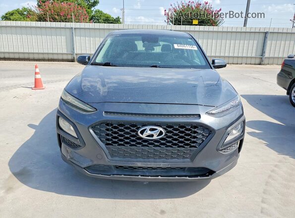 KM8K12AA2MU667817 2021 HYUNDAI KONA Gray წინა ხედი