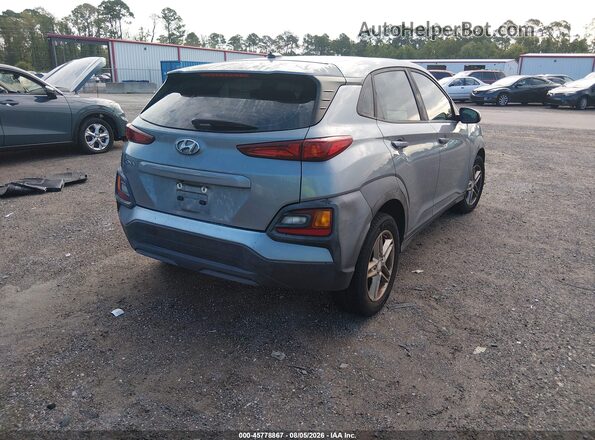KM8K12AA3KU258349 2019 HYUNDAI KONA Синий Задняя правая четверть