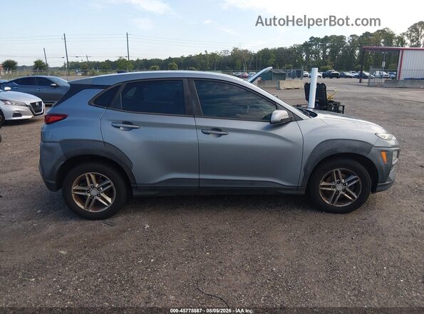 KM8K12AA3KU258349 2019 HYUNDAI KONA Синий Вид задней части салона