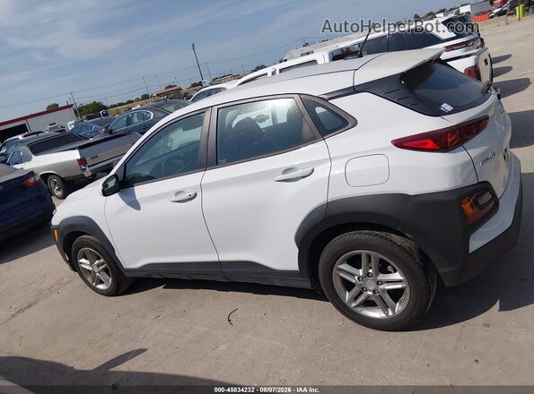 KM8K12AA4KU223867 2019 HYUNDAI KONA White Սալոնի 360 աստիճան տեսք