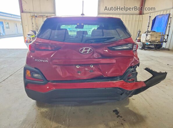 KM8K12AA4LU462188 2020 HYUNDAI KONA Red Widok z tyłu