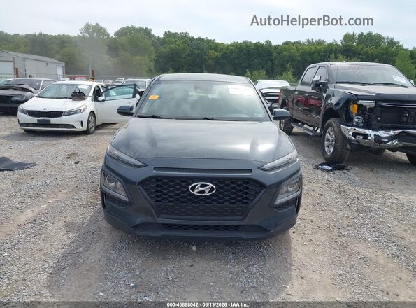 KM8K12AA4LU474650 2020 HYUNDAI KONA Blue Вид щитка приладів
