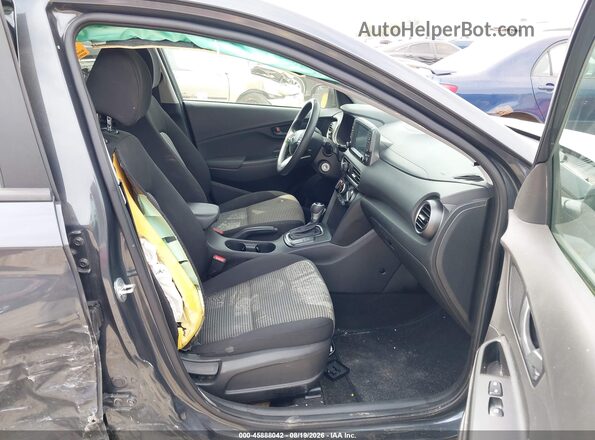 KM8K12AA4LU474650 2020 HYUNDAI KONA Blue Вид салону спереду