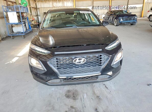 KM8K12AA4LU481839 2020 HYUNDAI KONA Black Front view