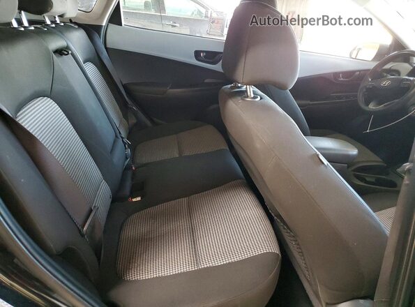 KM8K12AA4LU481839 2020 HYUNDAI KONA Black Rear seats view