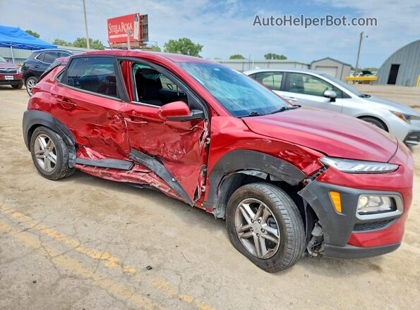 KM8K12AA5MU666807 2021 HYUNDAI KONA Burgundy Front right