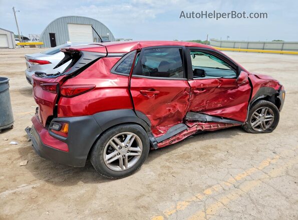 KM8K12AA5MU666807 2021 HYUNDAI KONA Burgundy Rear right
