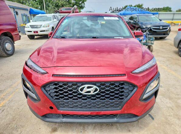 KM8K12AA5MU666807 2021 HYUNDAI KONA Burgundy Front view