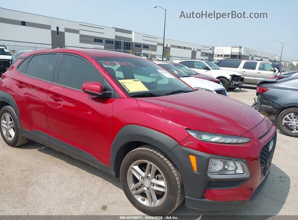 KM8K12AA6KU342827 2019 HYUNDAI KONA Red Вид спереду