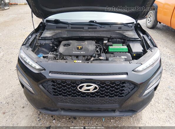 KM8K12AA7KU252294 2019 HYUNDAI KONA Black Widok z tyłu